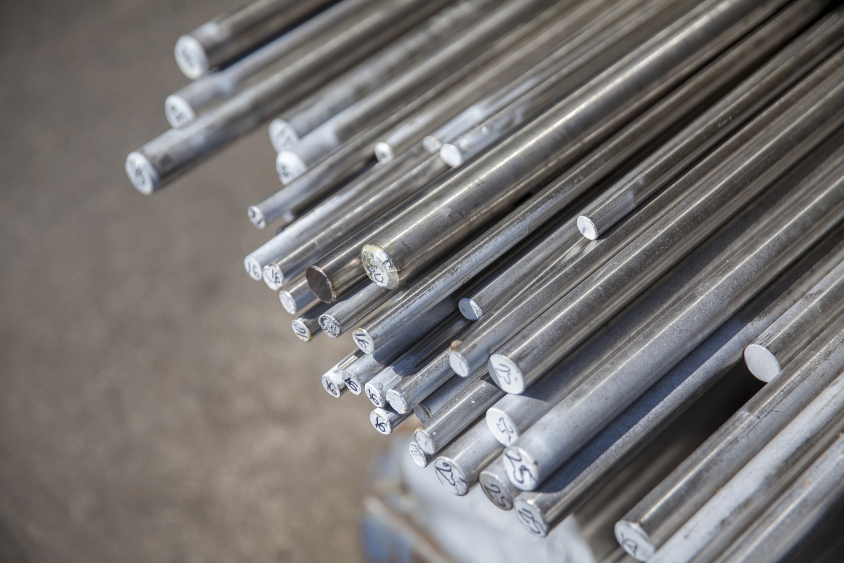 steel metal bars